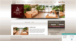 Desktop Screenshot of hotelkur.pl